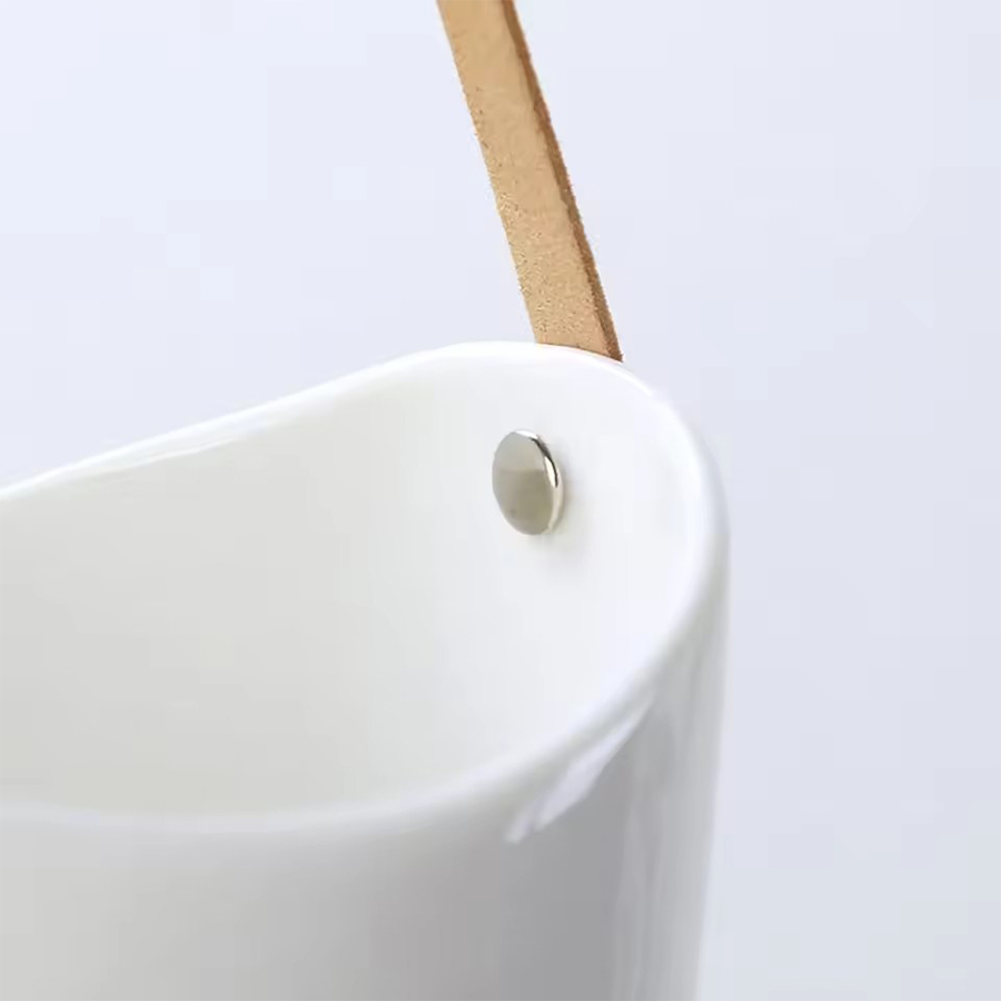 White Hanging Planter Pot with - Aloe Vera Pot review and price