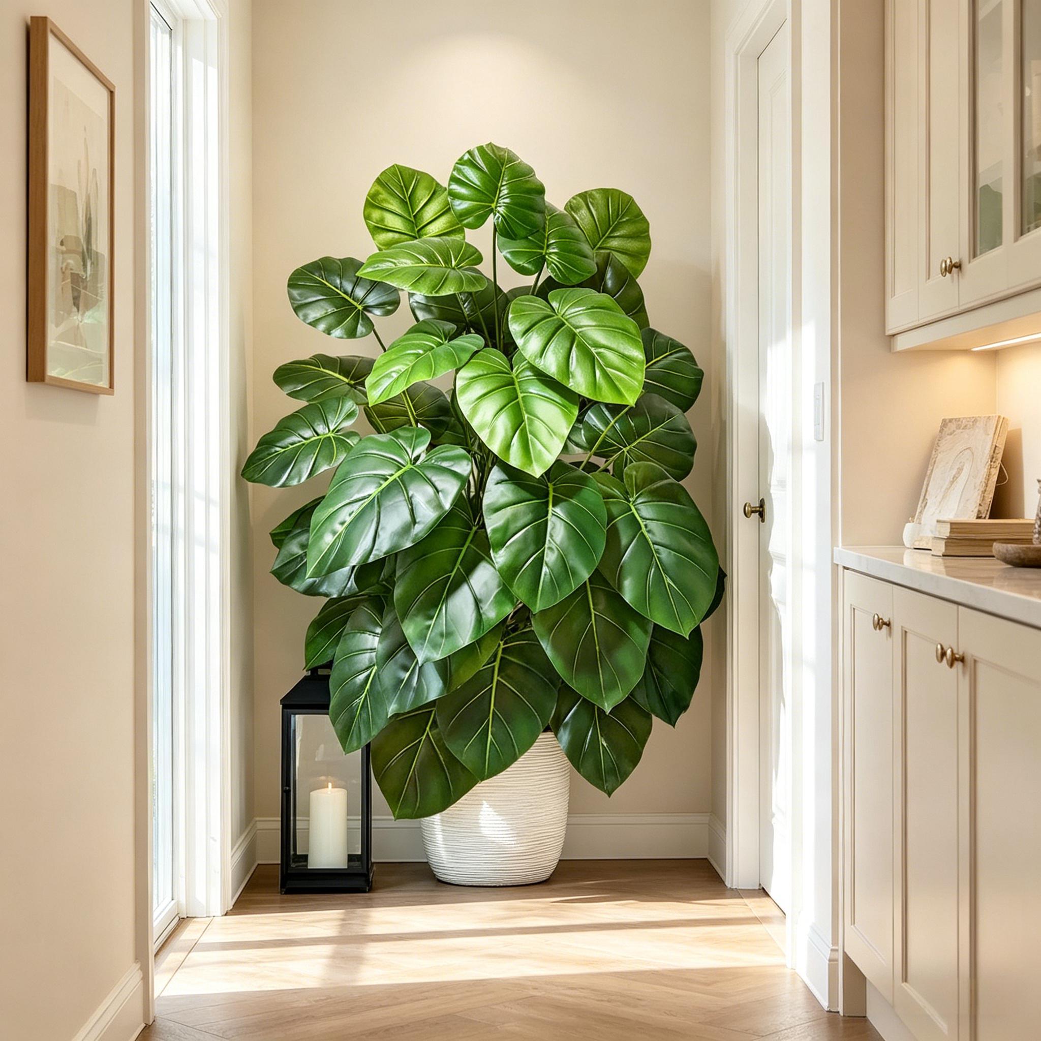 60-105cm Lifelike Artificial P - Monstera Adansonii review and price