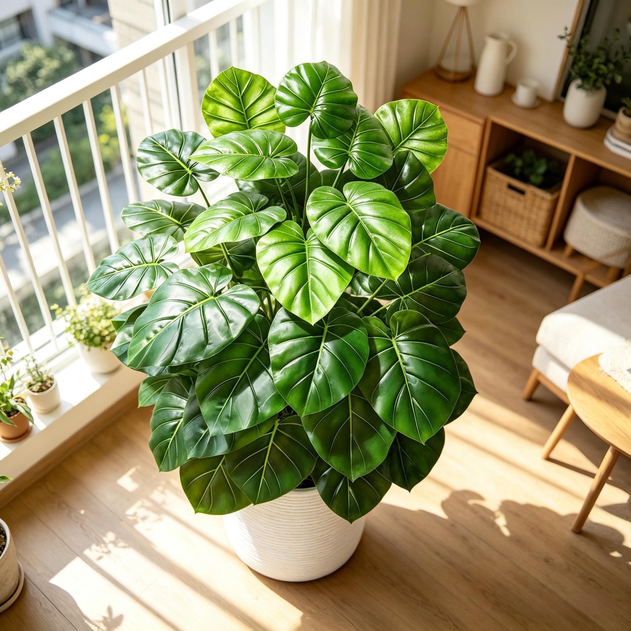 60-105cm Lifelike Artificial P - Monstera Adansonii review and price