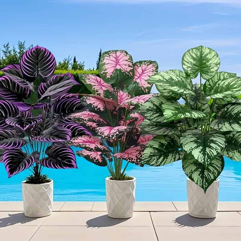 3pcs 60cm  Large Artificial Gr - Monstera Adansonii review and price