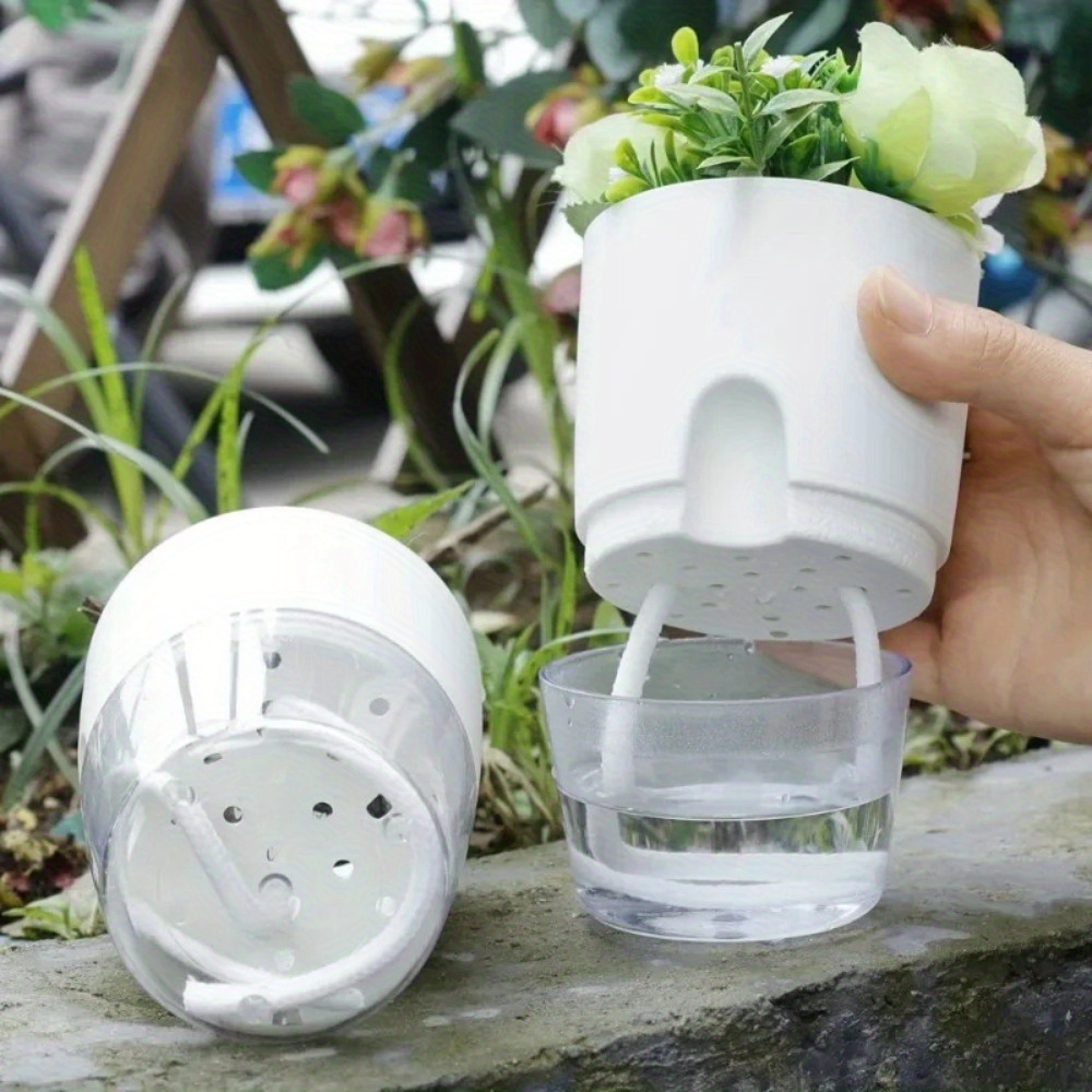 10/5Pcs Self Watering Plastic  - Aloe Vera Pot review and price