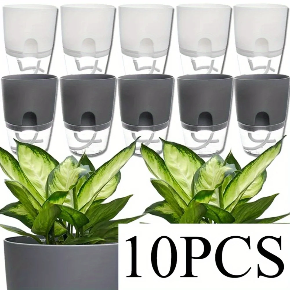 10/5Pcs Self Watering Plastic  - Aloe Vera Pot review and price