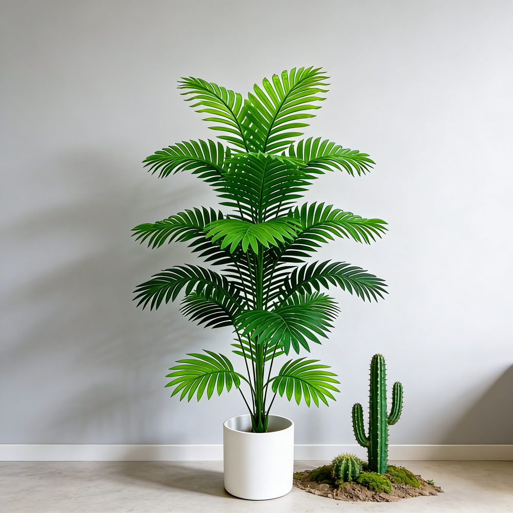 60-80cm Tall Artificial Palm T - Monstera Adansonii review and price