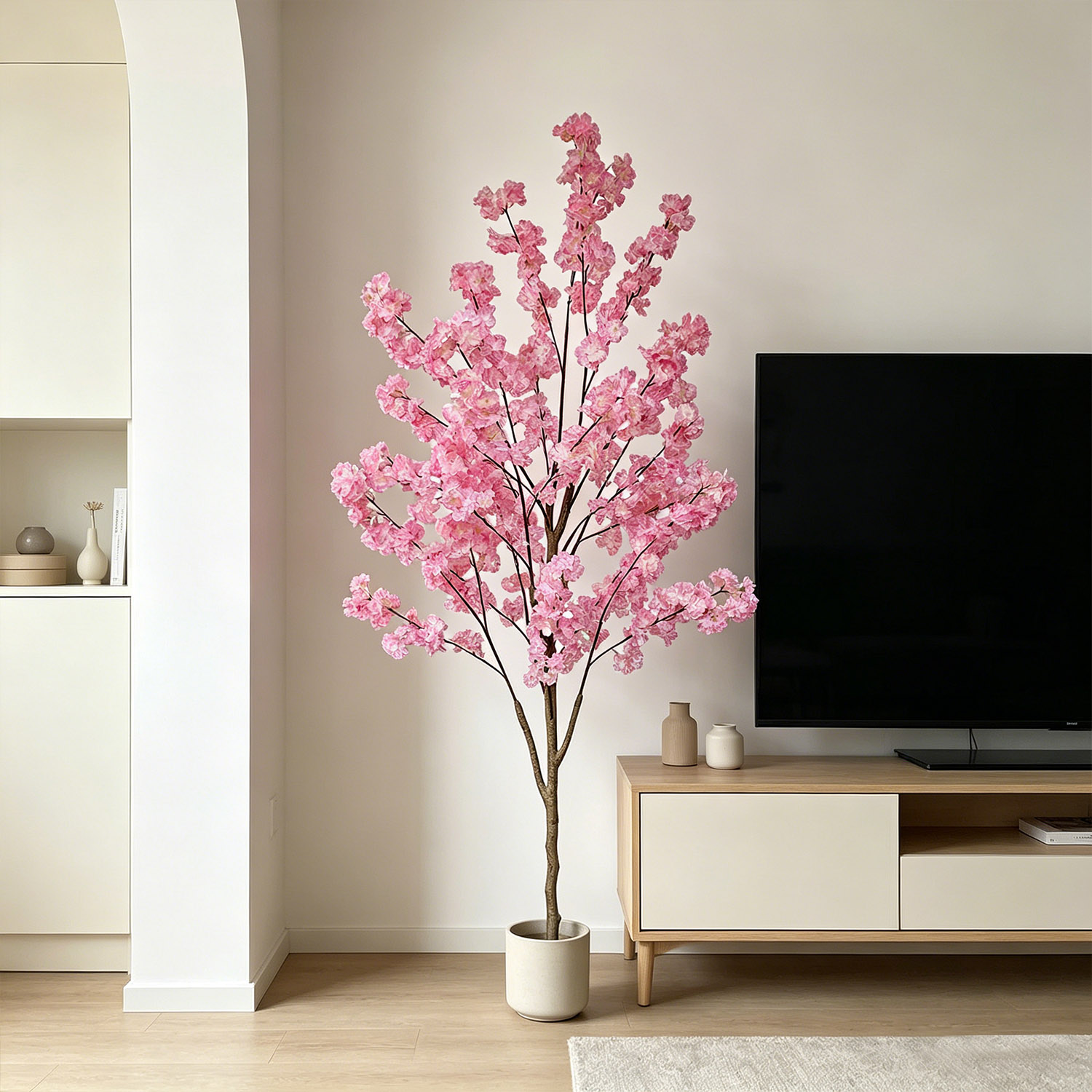 100-220cm Artificial Cherry Bl - Ficus Lyrata Tree review and price