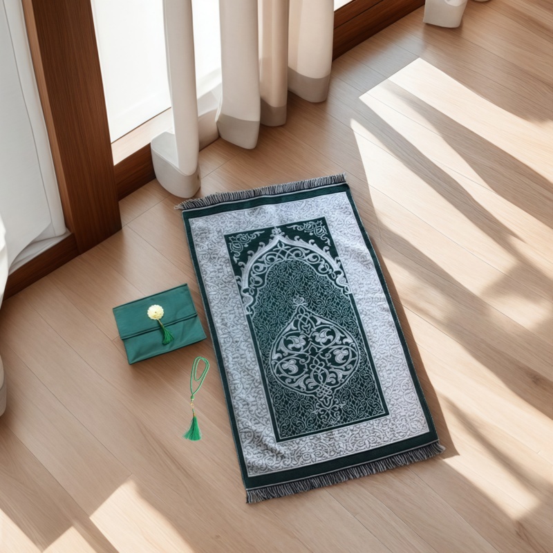 3pcs/set Muslim Prayer Mat Set - Maranta Prayer Plant review and price